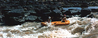 White water rafting - exciting and fun